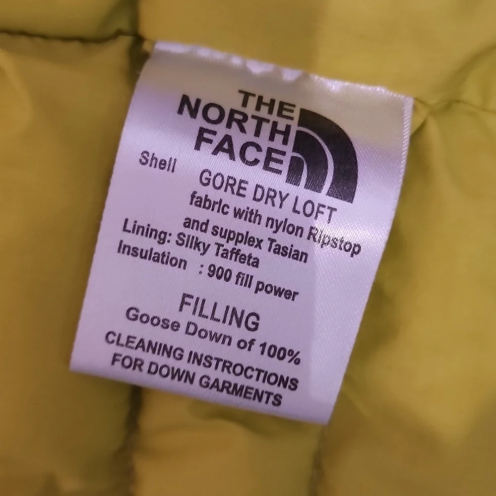 Goose‎ down fill vest The Northface small 4/5